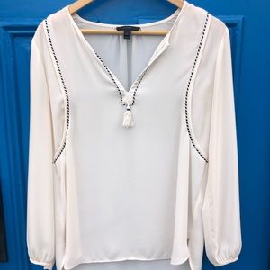 Off white jcrew dress shirt